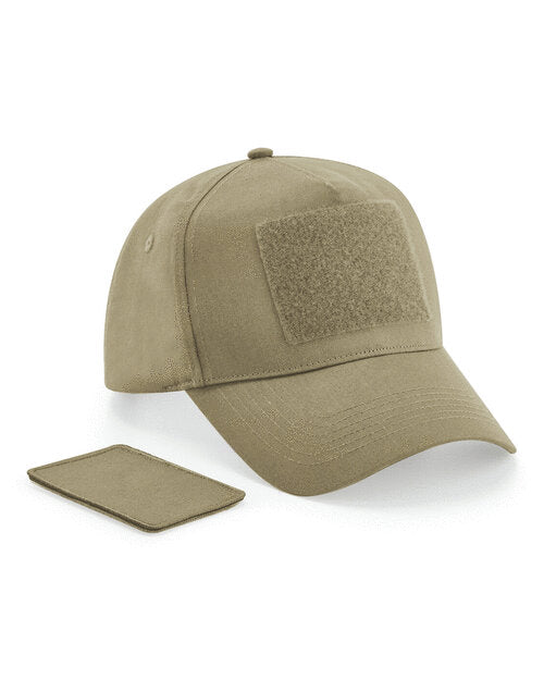 Classic Cap with removable velcro patch.