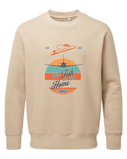 Get Fish or Go Home - Premium Poseidon sweat